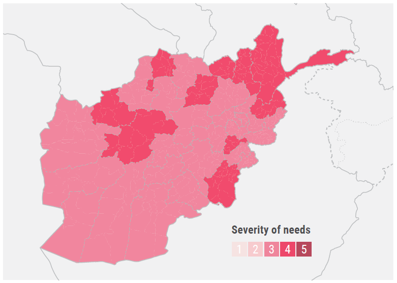 GBV sectoral severity of needs