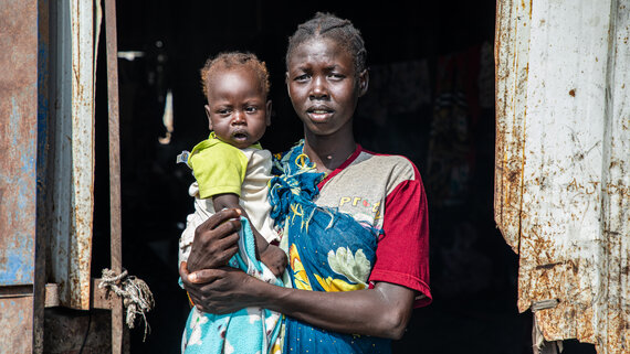 Malakal IDP site of Waystation